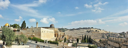 Jerusalem’s Old City, birthplace of founder Nasib Thabet. Photograph by Beko, 2018.